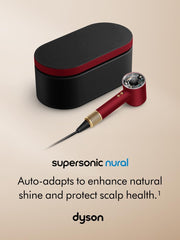 Dyson Supersonic Nural Red Velvet & Gold HD16 Hair Dryer with 2 Years Dyson Warranty
