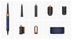 Dyson Airwrap i.d. Multi-Styler & Dryer Straight+Wavy Prussian Blue & Rich Copper HS08 with 2 Years Brand Warranty