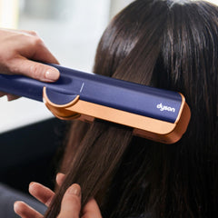 Dyson Airstrait Prussian Blue Rich Copper Hair Straightener HT01 with 2 Years Brand Warranty