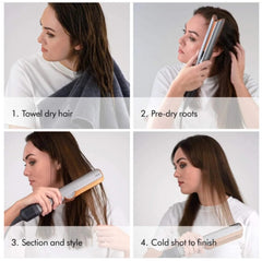 Dyson Airstrait Prussian Blue Rich Copper Hair Straightener HT01 with 2 Years Brand Warranty