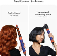 Dyson Airwrap i.d. Multi-Styler & Dryer Straight+Wavy Vinca Blue & Topaz HS08 with 2 Years Brand Warranty