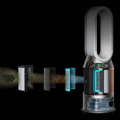Dyson Humidify+Cool Formaldehyde Air Purifier PH04, White & Gold, Wifi Enabled, with 2 year Dyson Warranty
