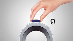 Dyson Pure Cool Link Air Purifier TP03, Wi-Fi Enabled, White & Gold Color with 2 Years Brand Warranty